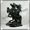CHEVAUX (Couple) - JADE NEPHRITE - 200 mm - 2200 grammes - A001 Canada
