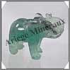 ELEPHANT - FLUORITE VERTE - 80x40x30 mm - 160 grammes - A002 Chine