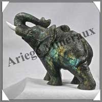 ELEPHANT - LABRADORITE - 190x115x70 mm - 890 grammes - A006