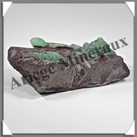 TORTUES (Couple)  - CHRYSOPRASE - 105x50x35 mm - 310 grammes - A001