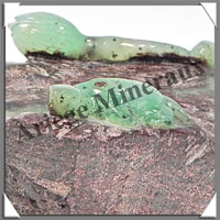 TORTUES (Couple)  - CHRYSOPRASE - 105x50x35 mm - 310 grammes - A001