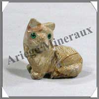 CHAT PERSAN - STEATITE - 30 mm - A