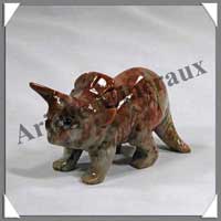 TRICERATOPS - STEATITE - 70 mm - A