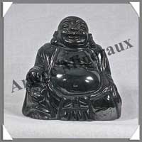 HEMATITE - Bouddha Chinois - 70 mm - A001