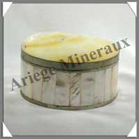 NACRE Yellow Libs - BOITE Cylindrique - 115x55 mm - N003