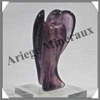 FLUORITE Violette - Ange - 80x50x25 mm - 105 grammes - A002