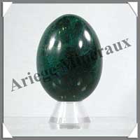 CHRYSOCOLLE - Oeuf - 75 mm - 330 grammes - C001
