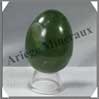 JADE NEPHRITE - Oeuf - 55 mm - 127 grammes - A001 Canada