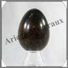 OBSIDIENNE MOHAGANY - Oeuf - 55 mm - 90 grammes - M002 Mexique