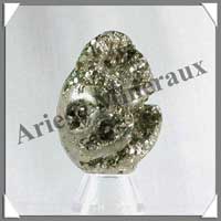 PYRITE - Oeuf - 60 mm - 185 grammes - A009