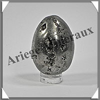 PYRITE - Oeuf - 43 mm - 97 grammes - A022