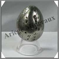 PYRITE - Oeuf - 45 mm - 121 grammes -  A024