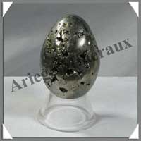 PYRITE - Oeuf - 45 mm - 109 grammes - A025