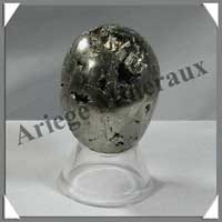 PYRITE - Oeuf - 45 mm - 111 grammes - A026
