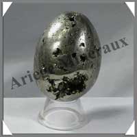 PYRITE - Oeuf - 50 mm - 136 grammes - A049
