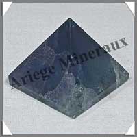 FLUORITE Bleu Vert - PYRAMIDE - 34x34x30 mm - 45 grammes - C015