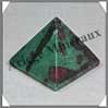 ZOIZITE RUBIS - PYRAMIDE - 45x45x45 mm - 110 grammes - C006 Tanzanie
