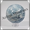 CALCITE BLEUE - Sphère - 70 mm - 501 grammes - R017 Madagascar