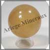 CALCITE JAUNE - Sphère - 55 mm - 260 grammes - C008 Mexique