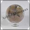 CALCEDOINE - Sphère - 65 mm - 400 grammes - R012 Madagascar