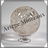 CRISTAL de ROCHE - Sphère - 58 mm - 273 grammes - Y001 Madagascar