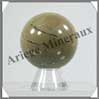 JASPE ARGENTE - Sphère - 50 mm - 225 grammes - C001 Afrique du Sud