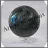 LABRADORITE - Sphère - 93 mm - 1 310 grammes - R024 Madagascar