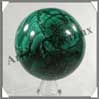 MALACHITE - Sphère - 100 mm - 1 400 grammes - P003 Zaïre
