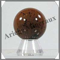 OBSIDIENNE MOHAGANY - Sphre - 40 mm - 80 grammes - C002