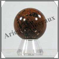 OBSIDIENNE MOHAGANY - Sphre - 40 mm - 80 grammes - C003