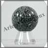 OBSIDIENNE MOUCHETEE - Sphère - 40 mm - 80 grammes - C005 Mexique