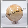 QUARTZ HEMATOIDE - Sphère - 100 mm - 1 410 grammes - Y001 Madagascar