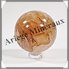 QUARTZ HEMATOIDE - Sphère - 48 mm - 165 grammes - Y006 Madagascar