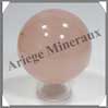 QUARTZ ROSE Etoilé - Sphère - 65 mm - 380 grammes - R015 Madagascar